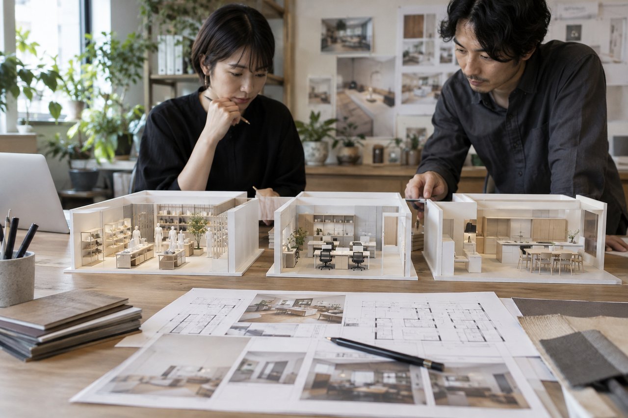【用途別】店舗・オフィス・住宅における内装図面の見方・描き方